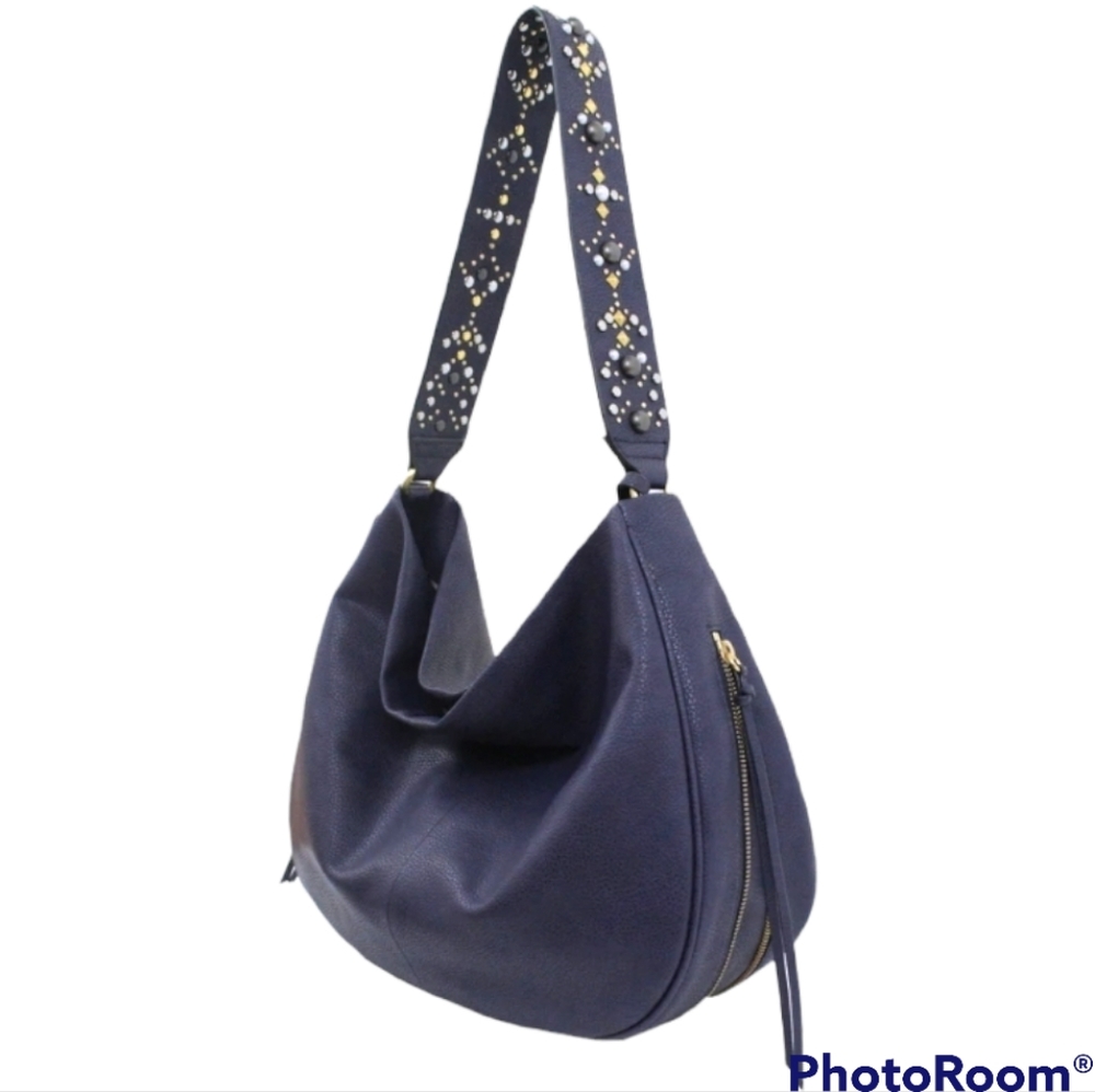 Foley + Corinna Navy Hobo Bag